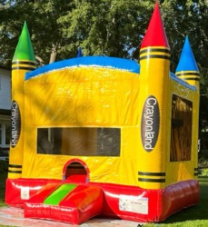 Crayonland bounce house