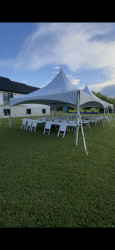 20x40 Tent , table and chair package